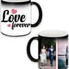 Love Forever Design Black Magic Mug