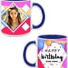 Happy Birthday Hexagon Design Mug