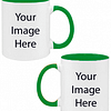 Plain Green Ceramic Mug