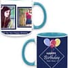 Birthday Design Custom Sky Blue Ceramic Mug