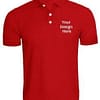Red Customized Polo T-Shirts