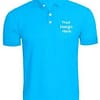 Sky Blue Customized Polo T-Shirts