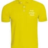 Yellow Customized Polo T-Shirts