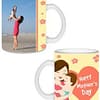 Mothers Day Design Transparent Frosted Ceramic Mug