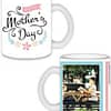 Mother Day Design Transparent Frosted Ceramic Mug