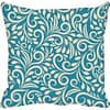 Blue Pattern Desi Colourful Printed Cushion