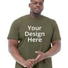 Olive Green Plus Size T-Shirt