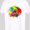 Happy Holi Design T-shirt