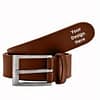 Brown Free Size Autolock Urban Leather Belt