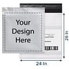 24 By 26 Inc C Adhesive Strip Courier Bag