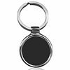 Round Black Shine Necklace Pet Chain Locket