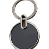 Black Round Shine Necklace Pet Chain Locket