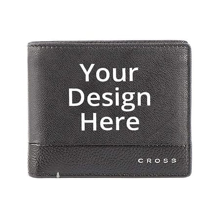 Engraved Text C Artificial Charm Wallet