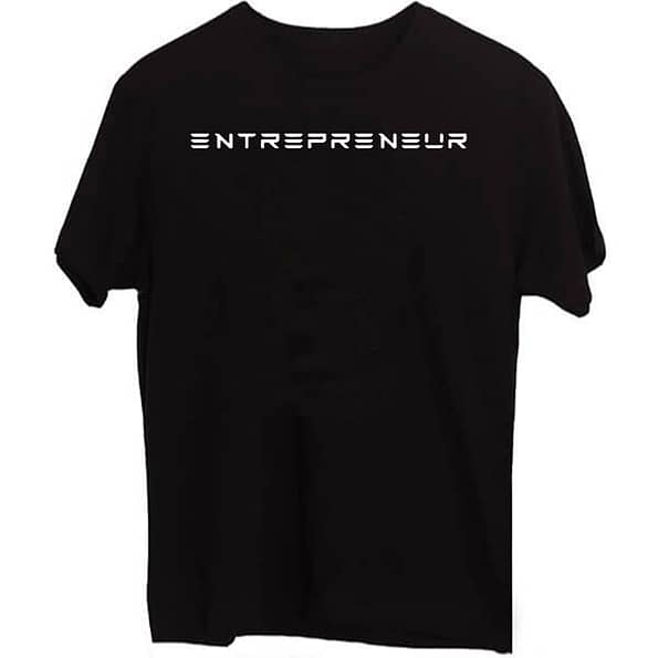 Buy Entrepreneur Black personalized | Short Sleeve Men’s Cotton T-Shirt