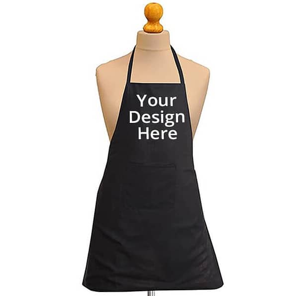 Buy Black Waterproof Unisex Chef Set OF 2 Apron | Own Design Adjustable Neck Strap | Perfect for Cooking BBQ Baking