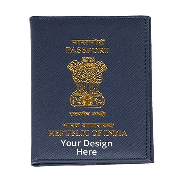 Buy Leather Printed Unisex Passport Holder | Own Crafted Design Waterproof | Travel Cover For Gift