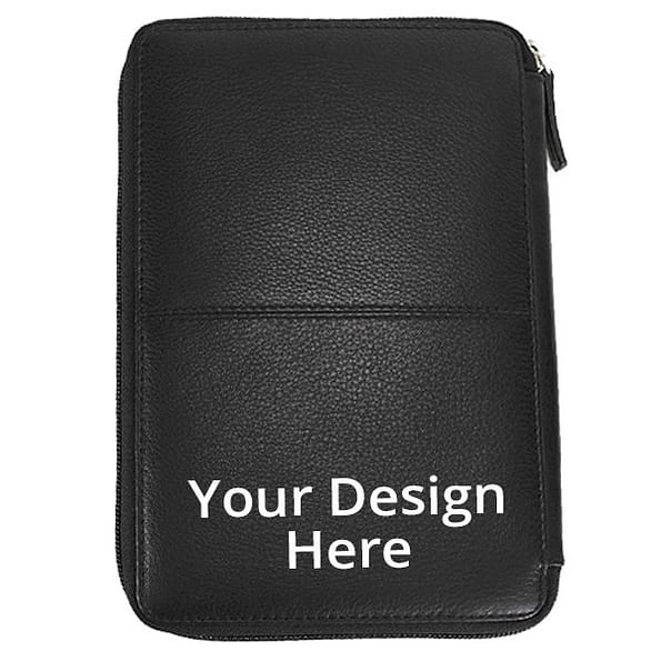 Buy Unisex Black Leather Passport Holder | Own Crafted Design Waterproof | Travel Cover For Gift