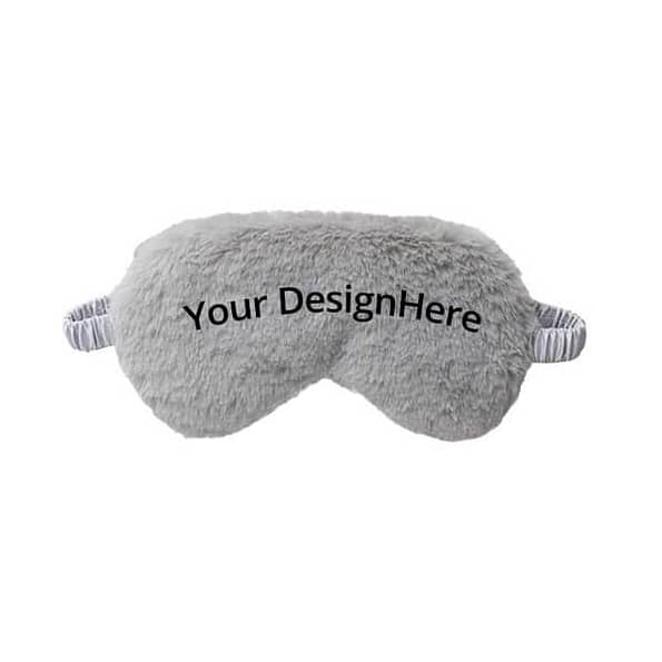 Buy Grey Comfortable Adju Silk Strap Eye Mask | Customized Cooling Gel Insert | Luxury Sleeping Shade Cover