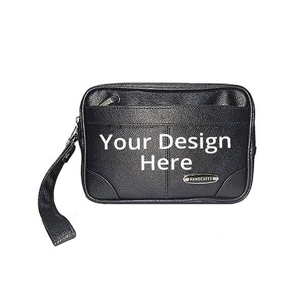 Buy Black Strong Carry Strip Unisex Travel Bag | Custom Trendy Waterproof Leather | Toiletry/ Hanging/ Luggage Tote Bag