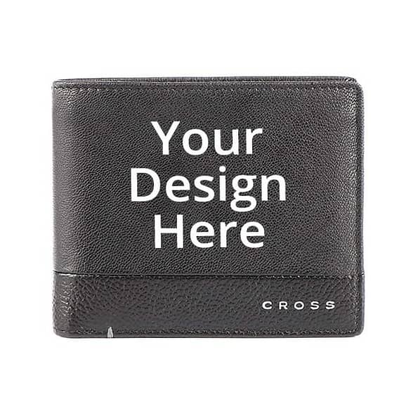 Buy Engraved Text C Artificial Charm Wallet | Own Name Photo D RFID | Genuine Leather Wallet For Men