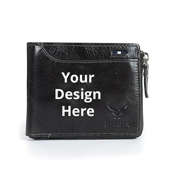 Buy Document Carry C Artificial Charm Wallet | Own Name Photo D RFID | Genuine Leather Wallet For Men