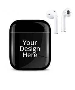 Black Pro Leather Custom Protective Airpods