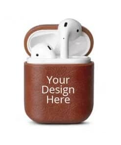Pro Leather Brown Custom Protective Airpods