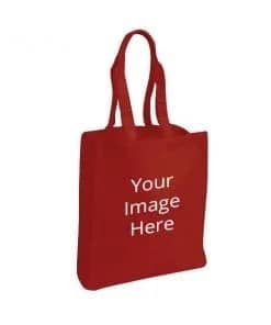 Carry Custom Marron Photo Printed Tote Bag