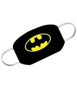 Plain Bat Man Printed Reusable Face Mask