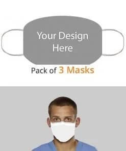 3 Pack Sung Fit Printed Reusable Face Mask