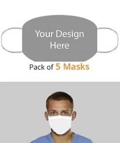 3 Pack Custom Printed Reusable Face Mask