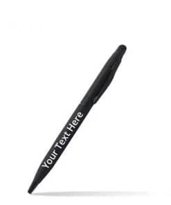 Design Black Unibody Custom Slim Metal Pen