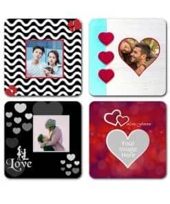 Love Design DIY Photo Square Coasters
