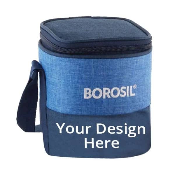 Borosil Blue Microwave Safe 2 Set Lunch Box