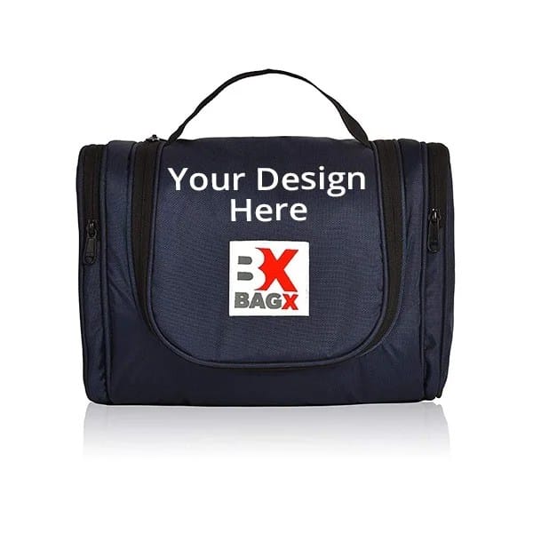 Blue Trendy Unisex Duffle Side Travel Bag