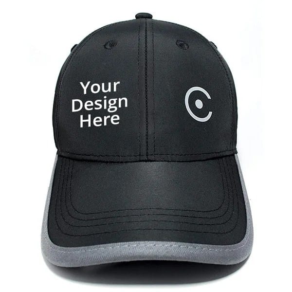 Black Custom Coreteq Water Resistant Cap