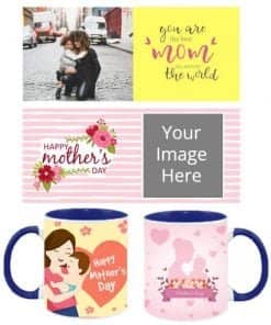 Buy Customized Dual Tone | Mother Day Design Ceramic Mug | Coffee Mug For Men Women