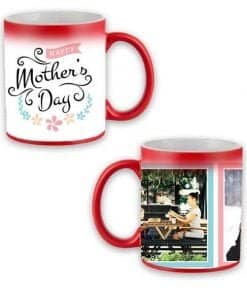 Buy Custom Printed Both Side | Mother-Day Design Red Magic Mug | Ceramic Coffee Mug For Gift