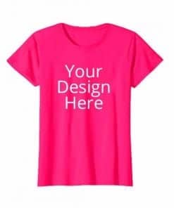 Create Your Own Pink Custom Crop Top