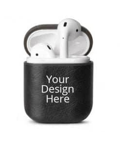 Pro Leather Black Custom Protective Airpods