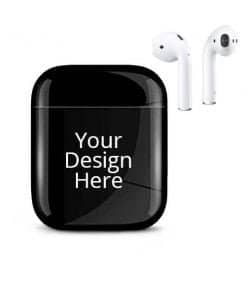 Black Pro Leather Custom Protective Airpods