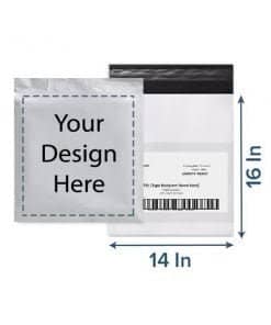 14 By 16 Inc C Adhesive Strip Courier Bag