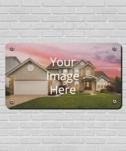 Photo Printed Acrylic Letter House Name Plate
