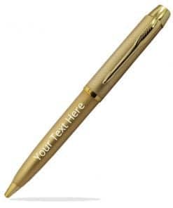 Gift Engraved Gold Stylish Custom Metal Pen