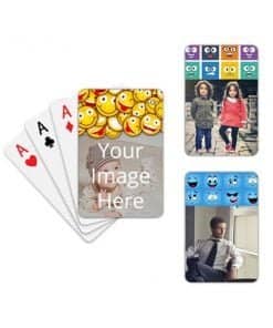 Buy Emoji D Custom Made Photo Playing Cards | Personalized Printing Unique Casino | Game Play For Professional