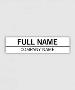 Self Inking Full Name Text D Rubber Stamp