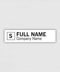 Self Inking Full Name Text Initials D Rubber Stamp