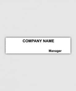 Company Post Text D Self Inking Rubber Stamp