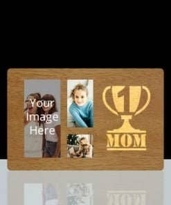 Buy Mother Hidden Message D Wood Photo Frames | Customized Own Photo Printed | Best Gift For Loves Ones