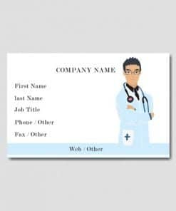 Animated Doctor Smart Digital Visiting Card